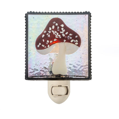 Ntl 234 Mushroom Glass Night Light
