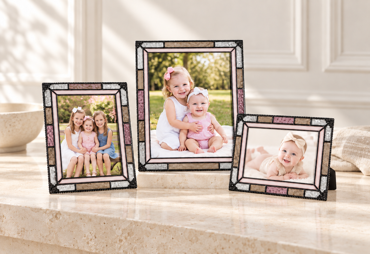 Ivory, Peach and Florentine Easel Frames | PIC 454 | Wholesale